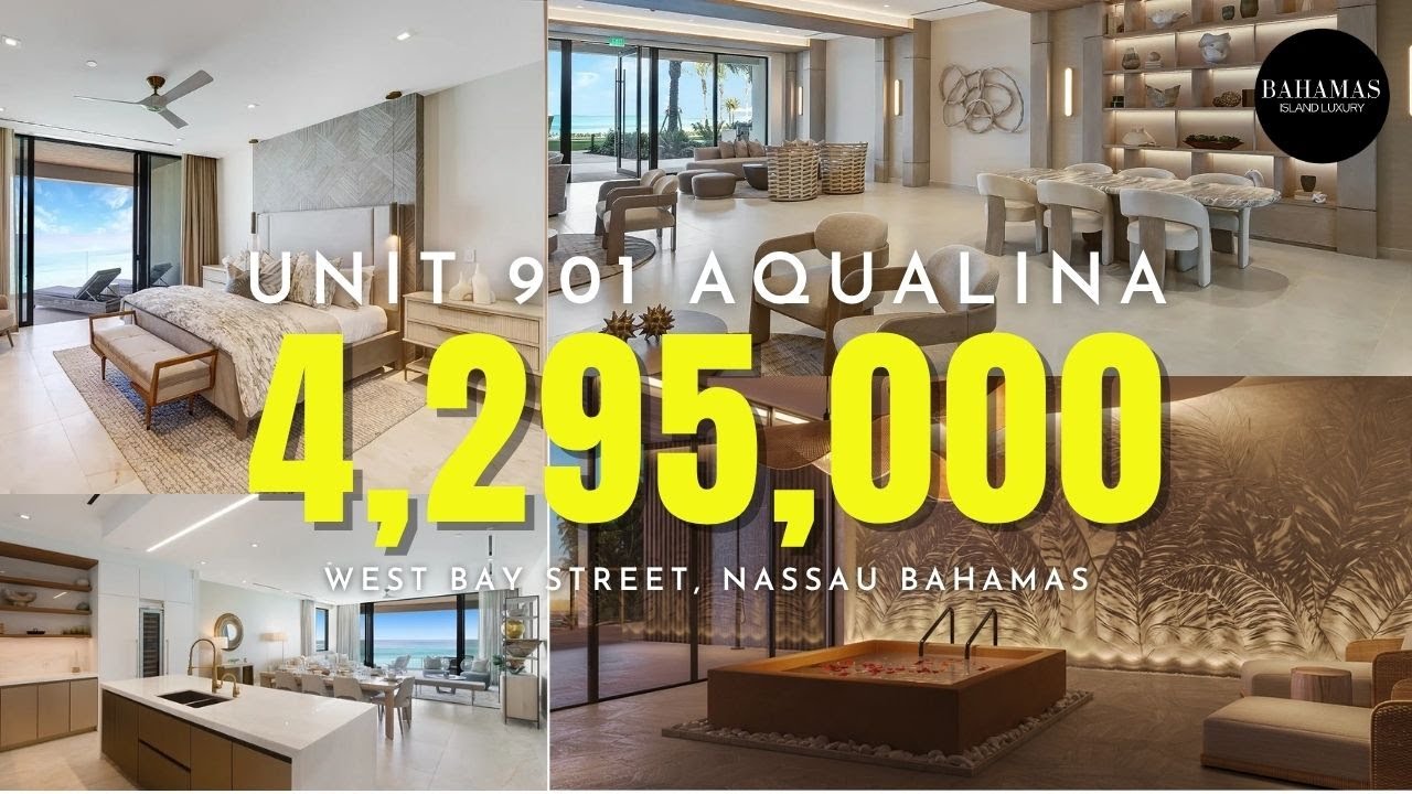 Luxurious Oceanfront Condo Tour | Aqualina Bahamas 2026