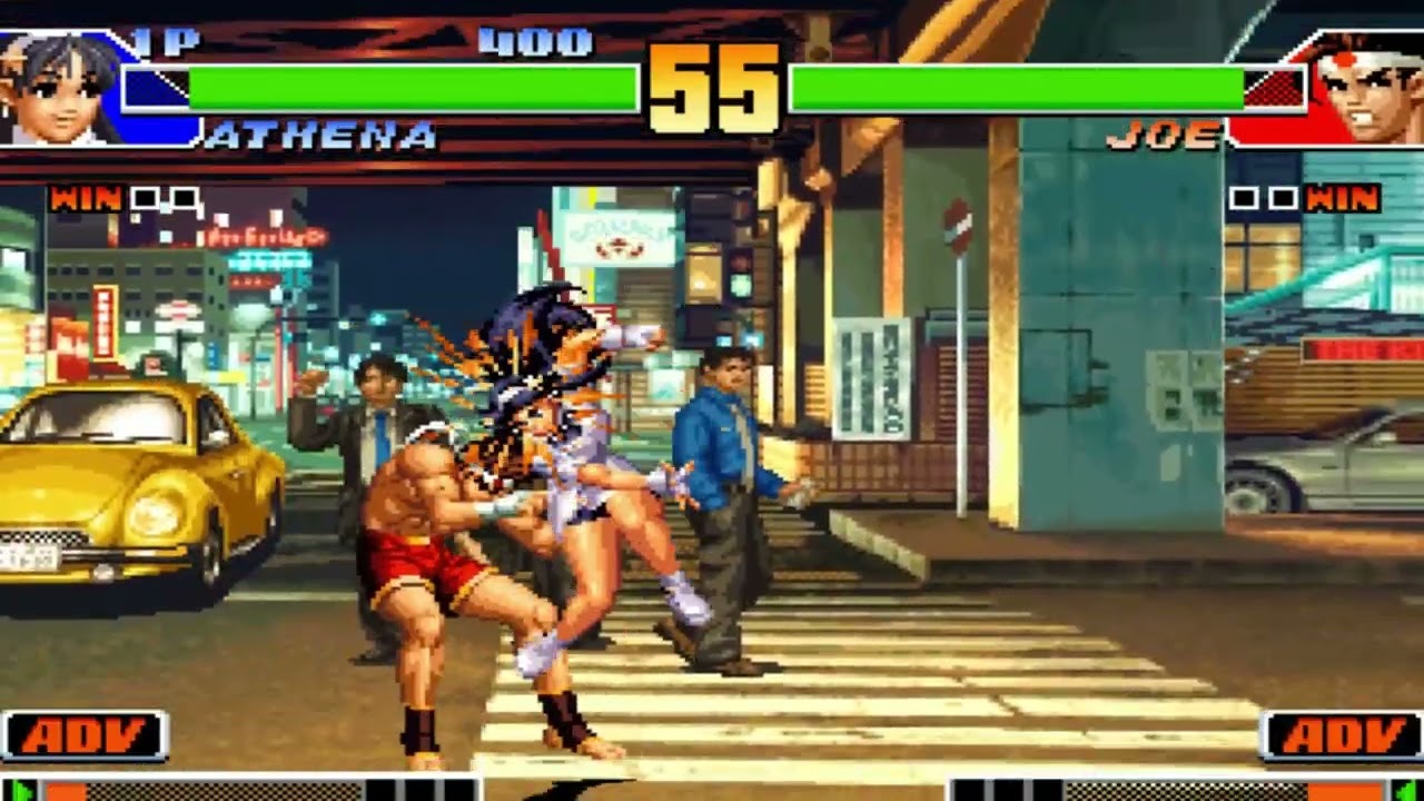 🥰(Athena) vs (Mai , Joe) II King Of Fighters 98 II Fighting Games