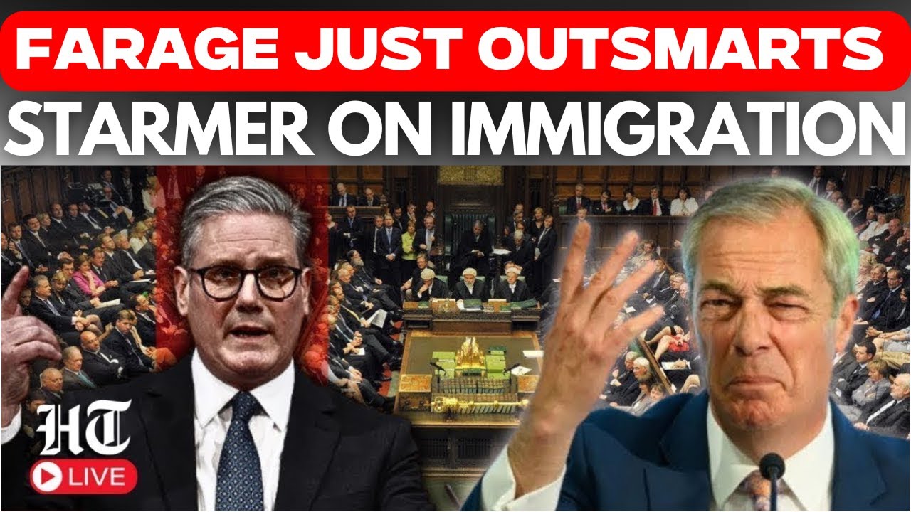 NIGEL FARAGE LIVE | Farage stuns Starmer With Trump Style Deportation Plan | Immigration | UK News
