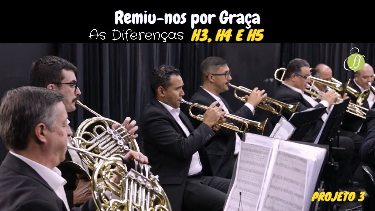 Diferenças do Hino - Remiu-nos por Graça | Hinário 3, 4 e 5