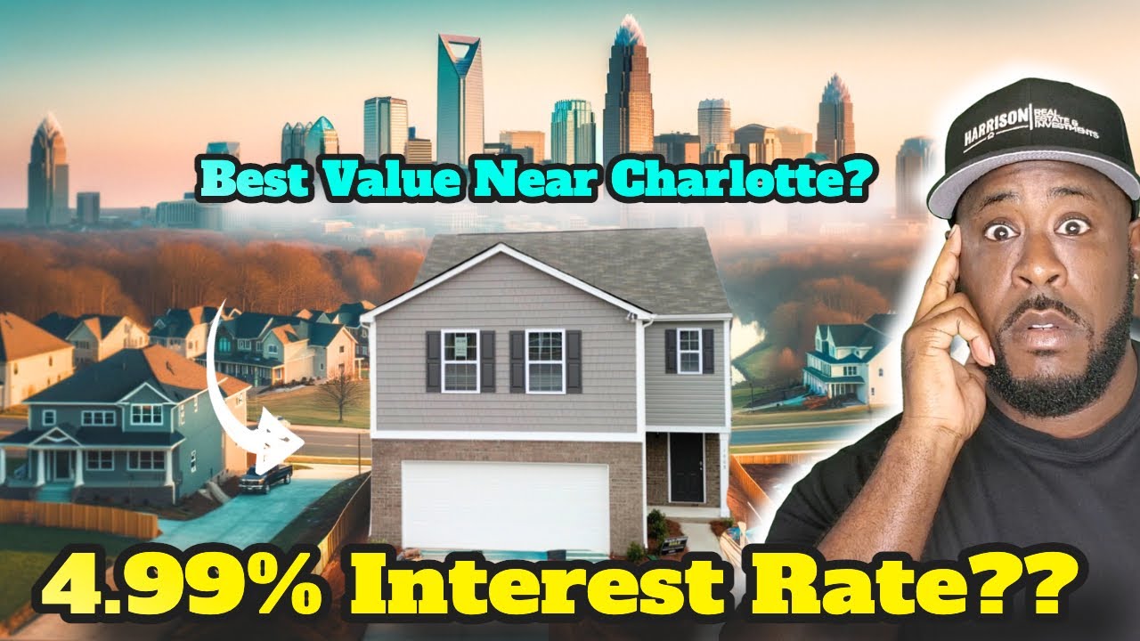 Hidden Gems: 4 Bedroom Houses in Charlotte Suburb - Under $350k - Mills at Long Creek by DR Horton