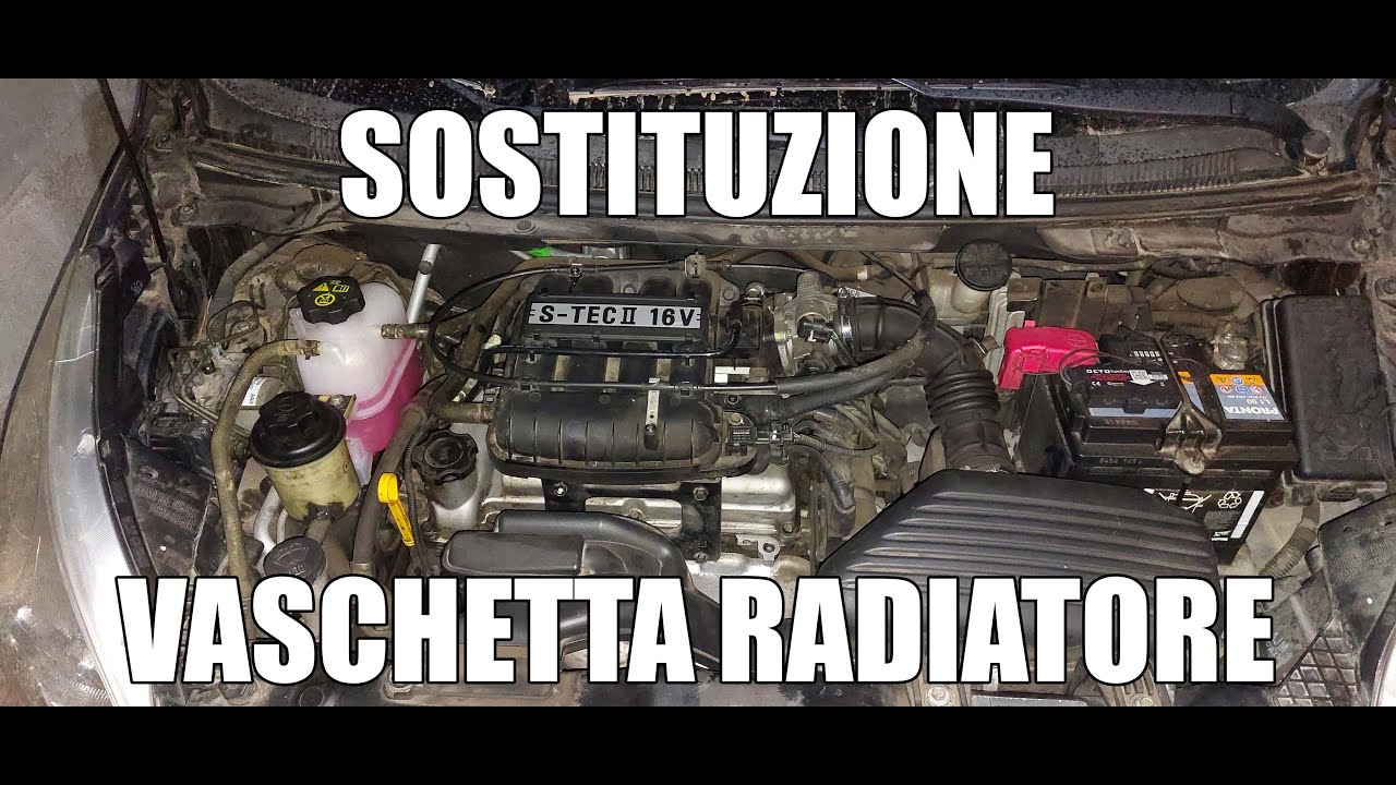 Come SOSTITUIRE la VASCHETTA RADIATORE