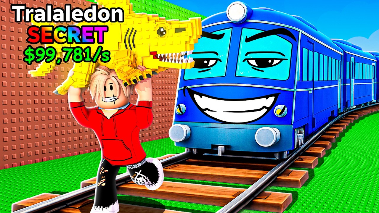 ROBLOX ESCAPE TRAIN FOR BRAINROTS..