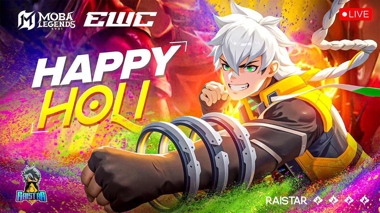 Happy Holi Fam❤️ Lets Play Moba Legends 5v5
