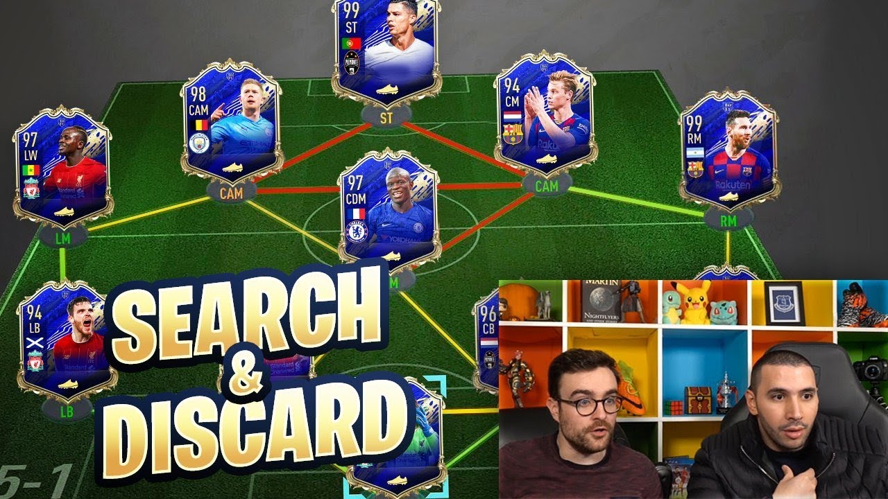 TOTY SEARCH AND DISCARD WITH ANDY! FIFA 20 ULTIMATE TEAM
