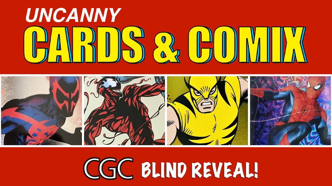 30 CGC GRADED MARVEL CARDS BLIND REVEAL PART 1 OF 2 | UNCANNY CARDS & COMIX