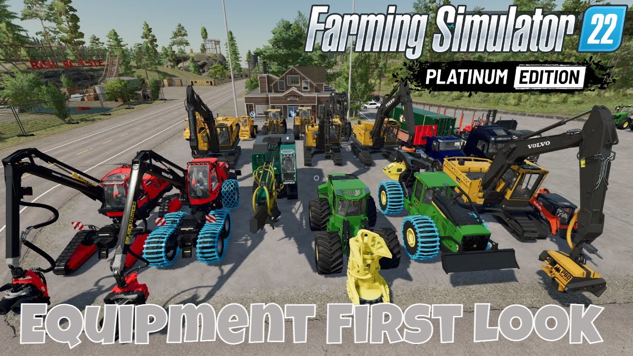 Farming Simulator 22 Platinum Expansion/Edition | Early Acces | All New Equipment First Look