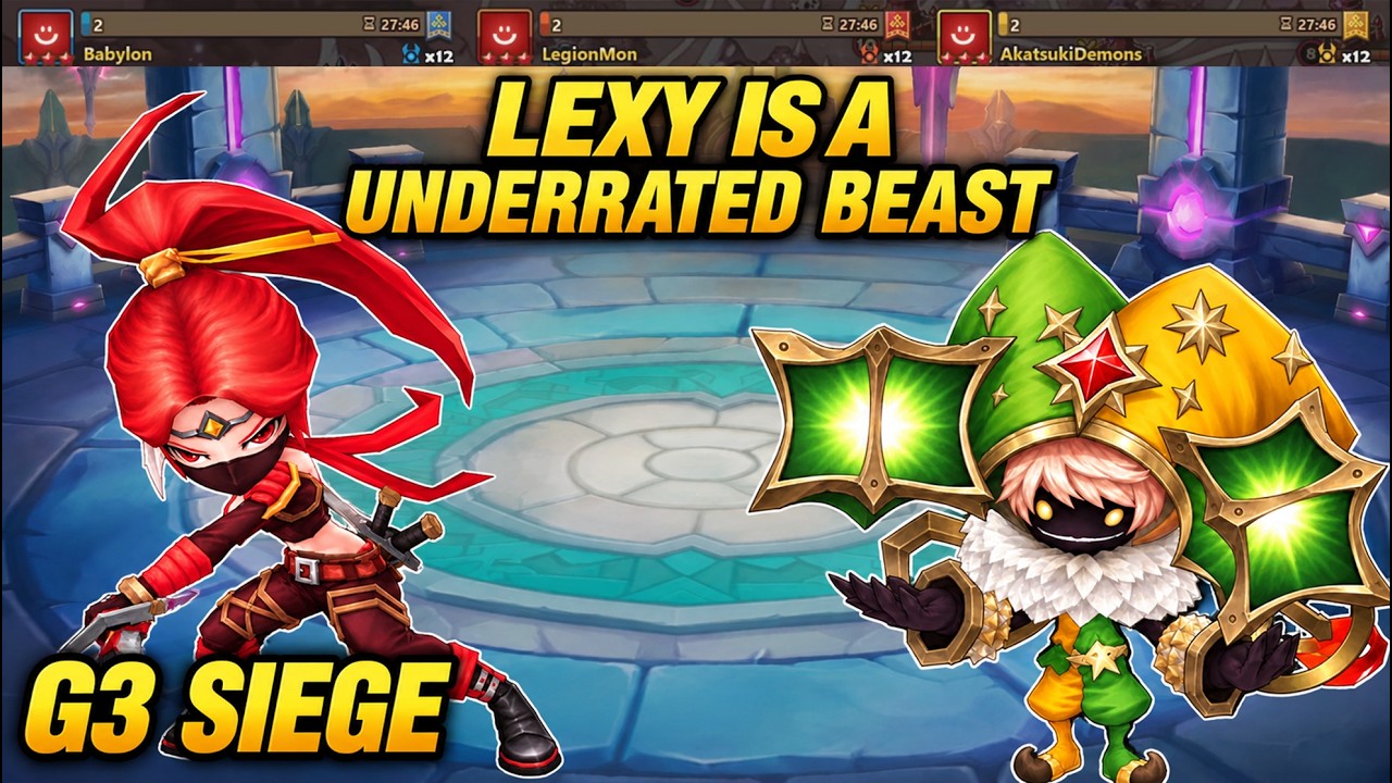 Главный фанат Lexy &mdash; Осада G3 &mdash; Summoners War &mdash; Babylon X LegionMon X AkatsukiDemons