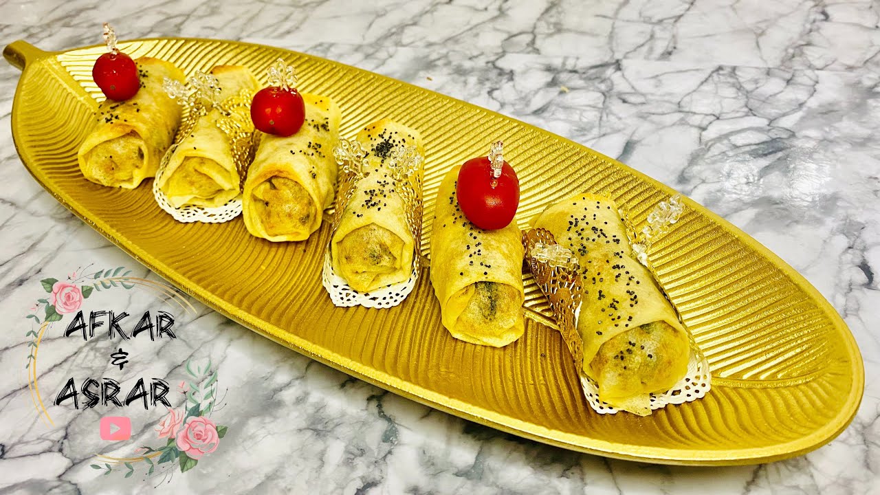 ألذ سيغار بالكفتة و السبانخ اللي ممكن تحضري فهاد رمضان.. جربيه و وردي عليا الخبار 😉😍
