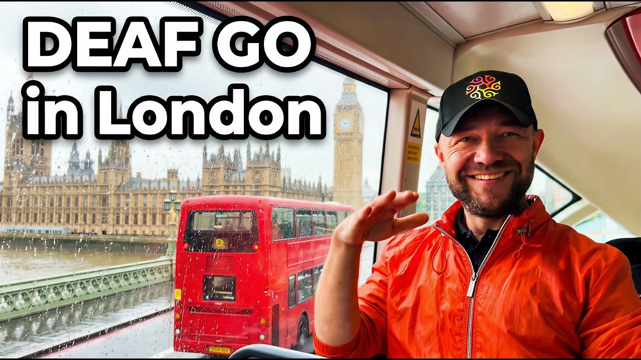 Deaf GO | A Different Side of London 🇬🇧 | International Sign