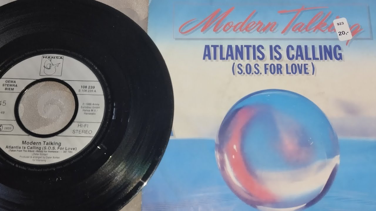 modern talking - Atlantis is calling - 45RPM VINYL