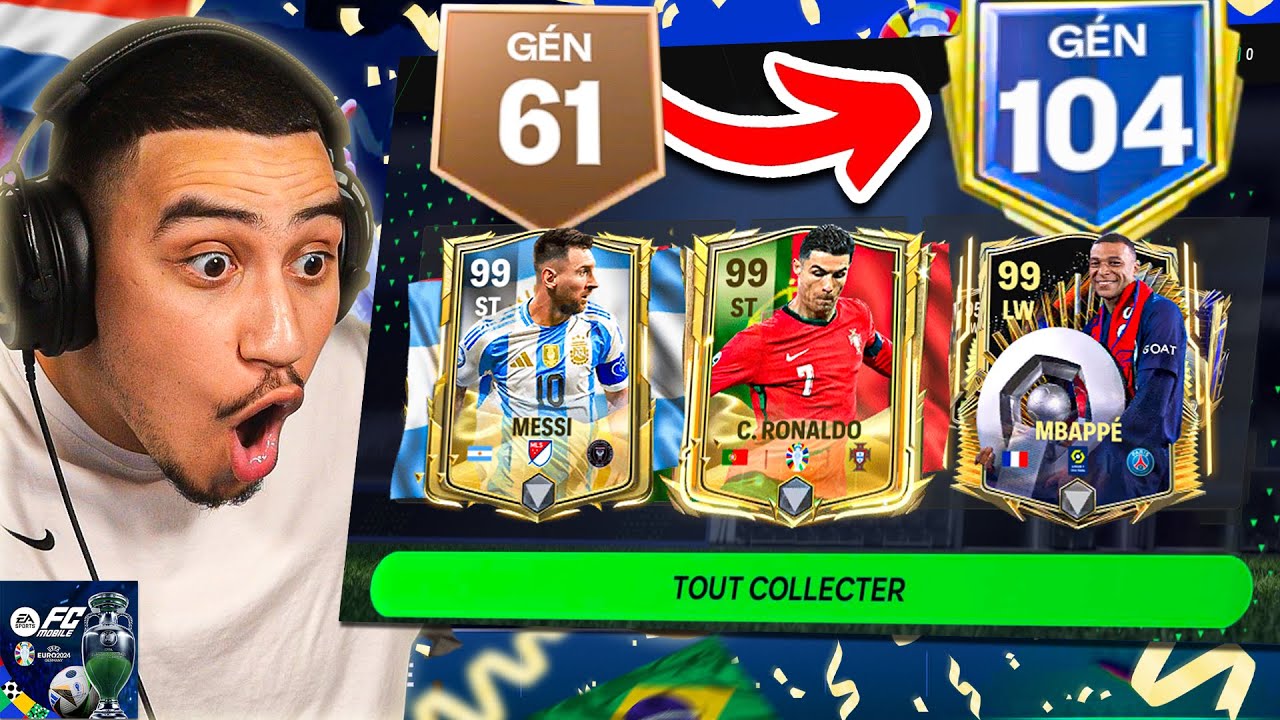 PACK OPENING RONALDO 99 ! 15.000FC POINT POUR LES 104 GEN 🤩