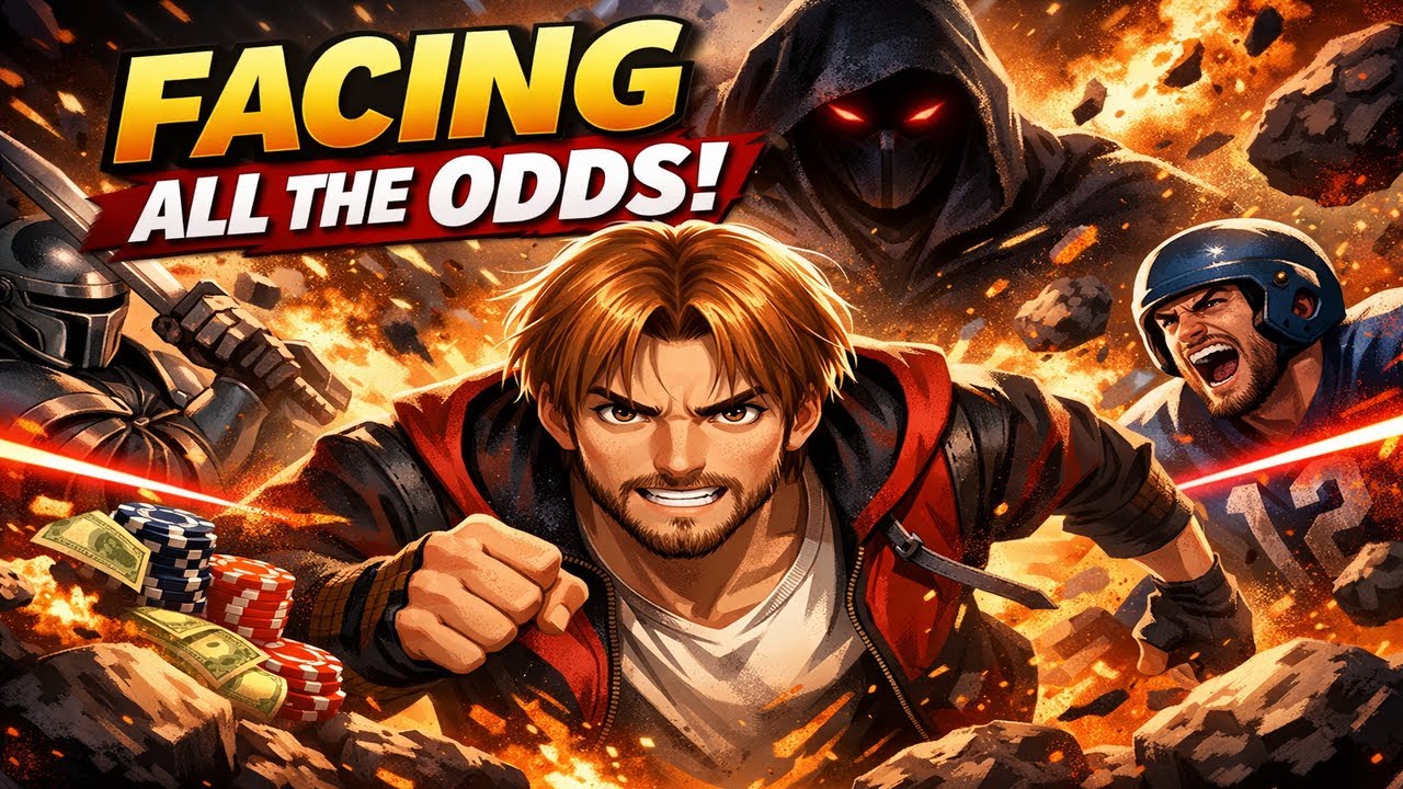 THESE ODDS ARE STACKED AGINST ME CAN WE WIN? - LIVE STREAMING BLIND