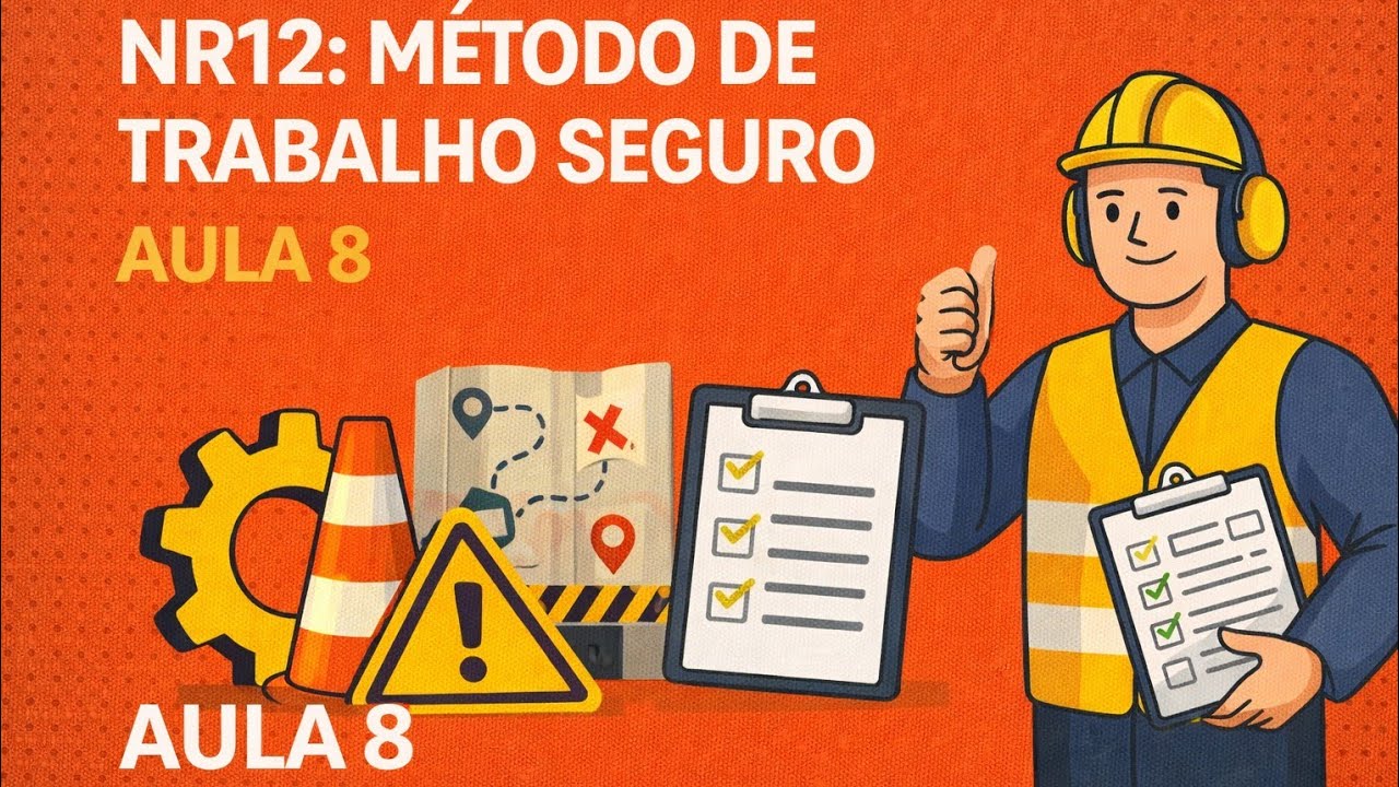 Aula 08 | 📋🦺 NR12: Método de Trabalho Seguro | Aula 8