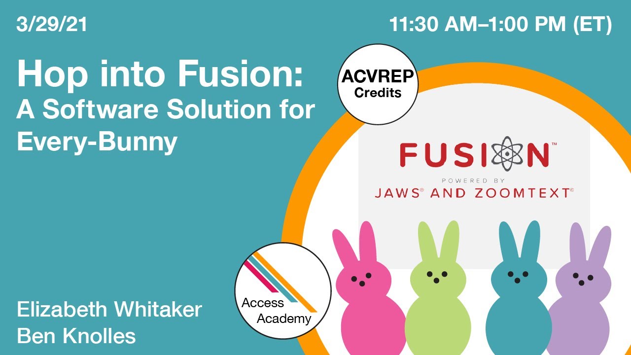 Hop into Fusion: A Software Solution for Every-Bunny