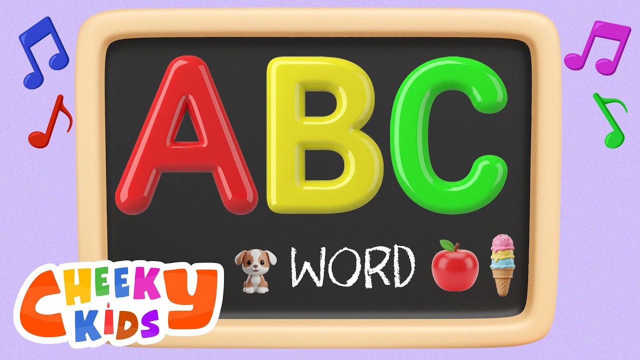 🔤 A-Z Alphabet Song for Toddlers 🎶 | Perfect for Preschool Learning | Cheeky Kids#ABCSong
