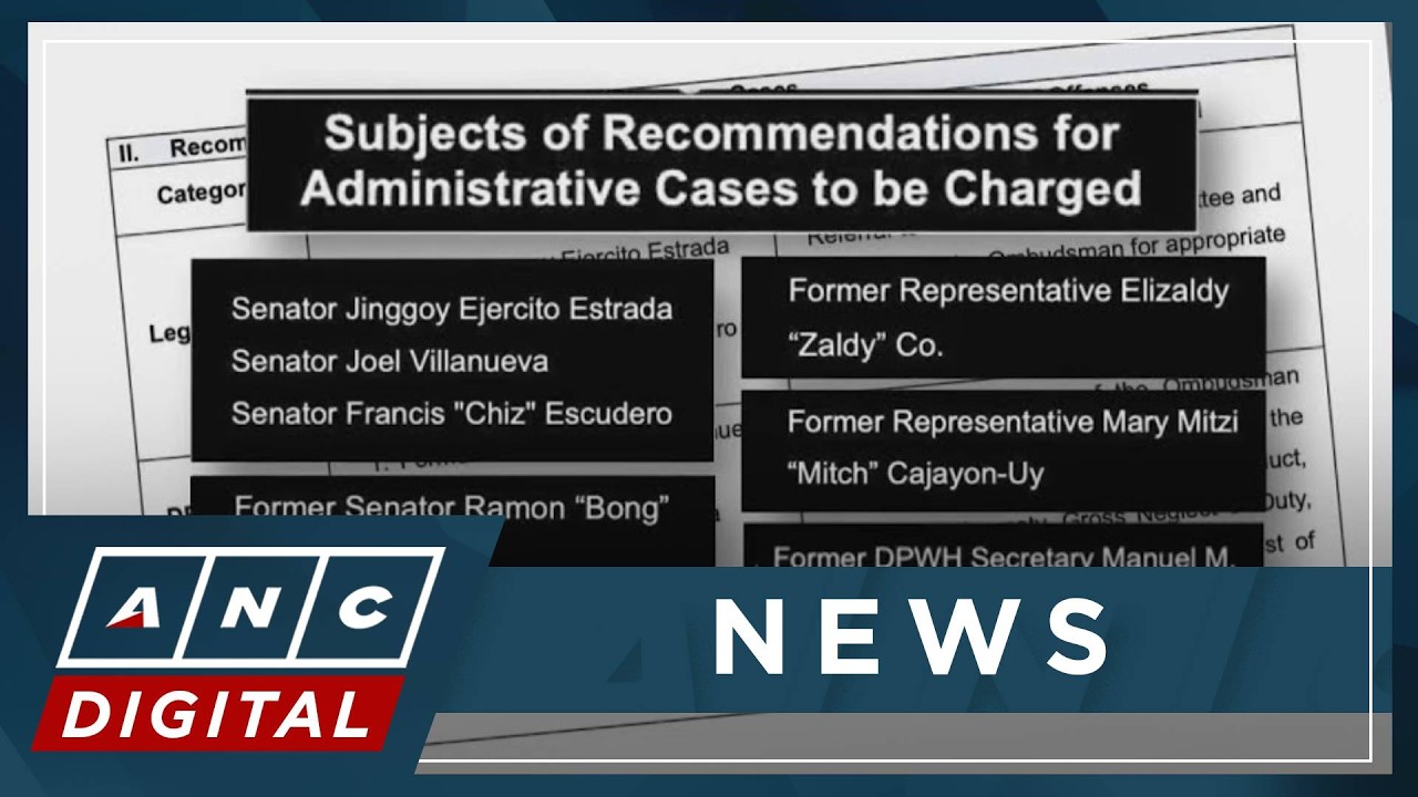 Senate President Sotto denounces leak of draft panel report on flood control scandal | ANC