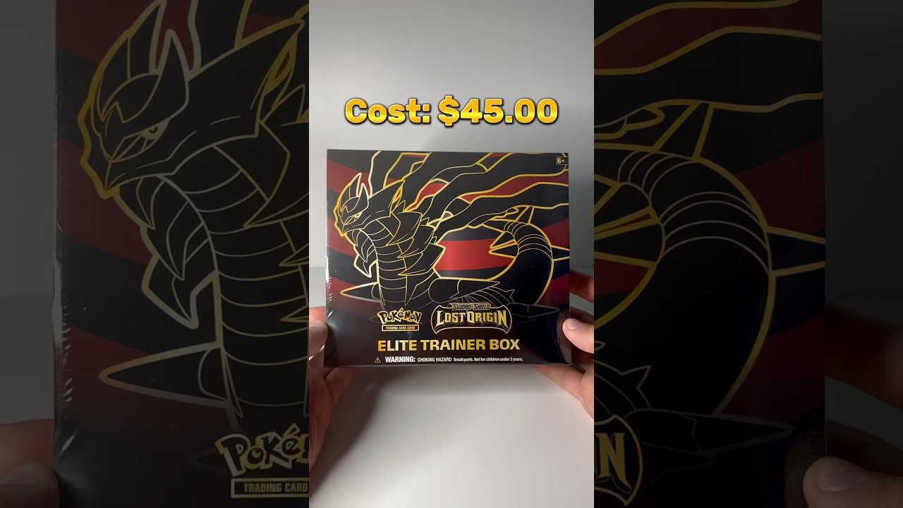 Pokemon Card Lost Origin Unboxing