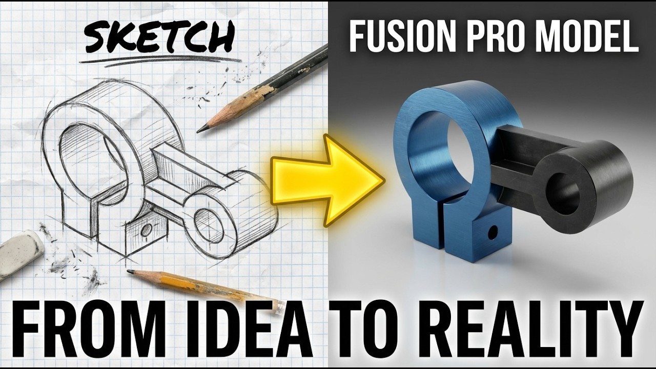 Fusion 360 с нуля | Пошаговое руководство для экспертов 143