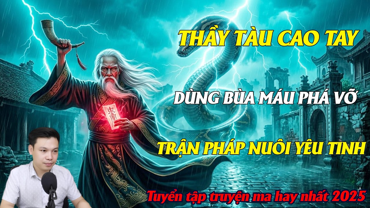 TRUYỆN MA ĐÌNH SOẠN : THẦY TÀU CAO TAY DÙNG BÙA MÁU PHÁ VỠ TRẤN PHÁP YÊU TINH GIỜ TÝ