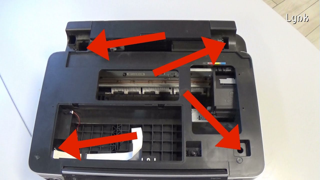Disassembly/Reassembly Epson inkjet printer Stylus Office BX600