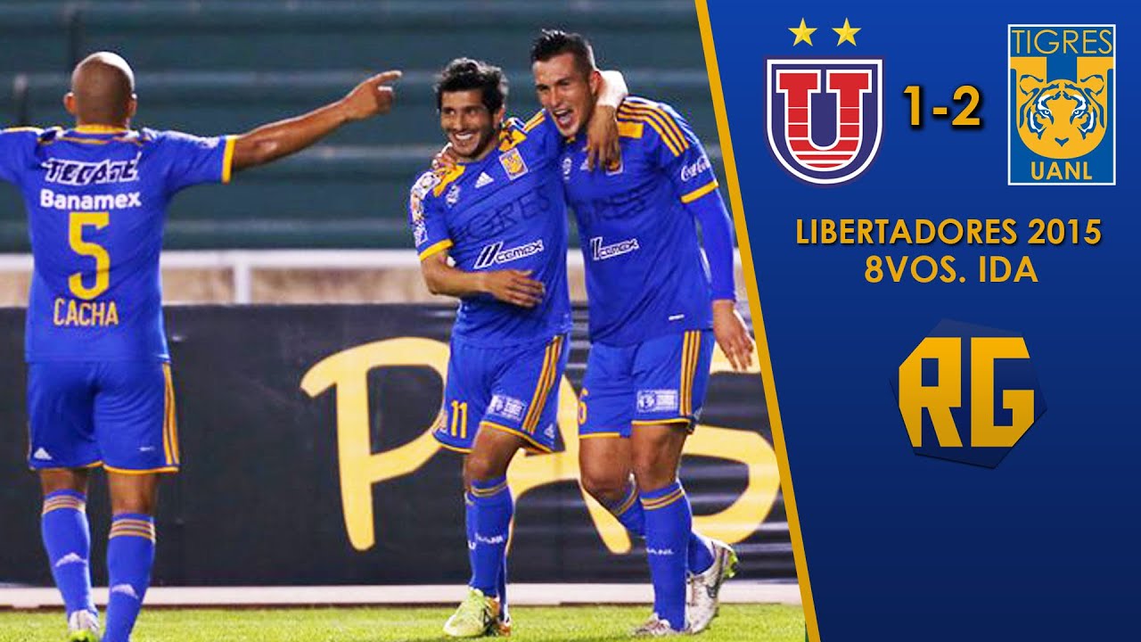 UNIVERSITARIO DE SUCRE 1-2 TIGRES | OCTAVOS IDA COPA LIBERTADORES 2015 RESUMEN GOLES