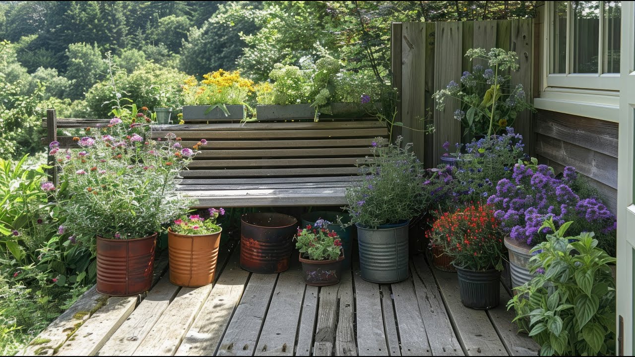 Old-to-New DIY Crafts Perfect for Rustic Farmhouse Backyard Garden Decorating