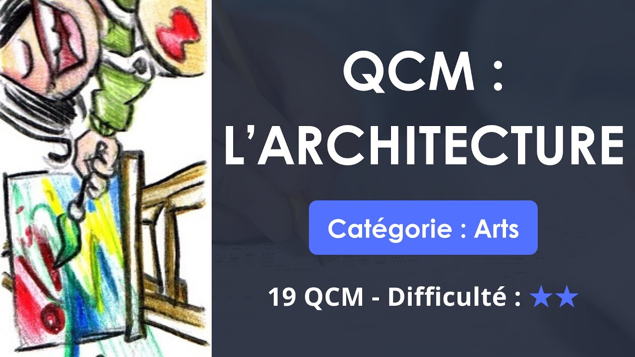 QCM: L'architecture (19 QUIZ - Niveau intermédiaire)