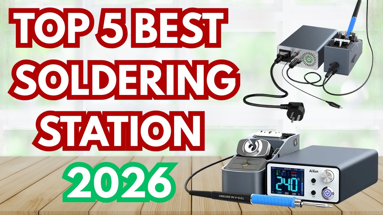 Top 5 Soldering Stations for Electronics & PCB Repair #SolderingStation