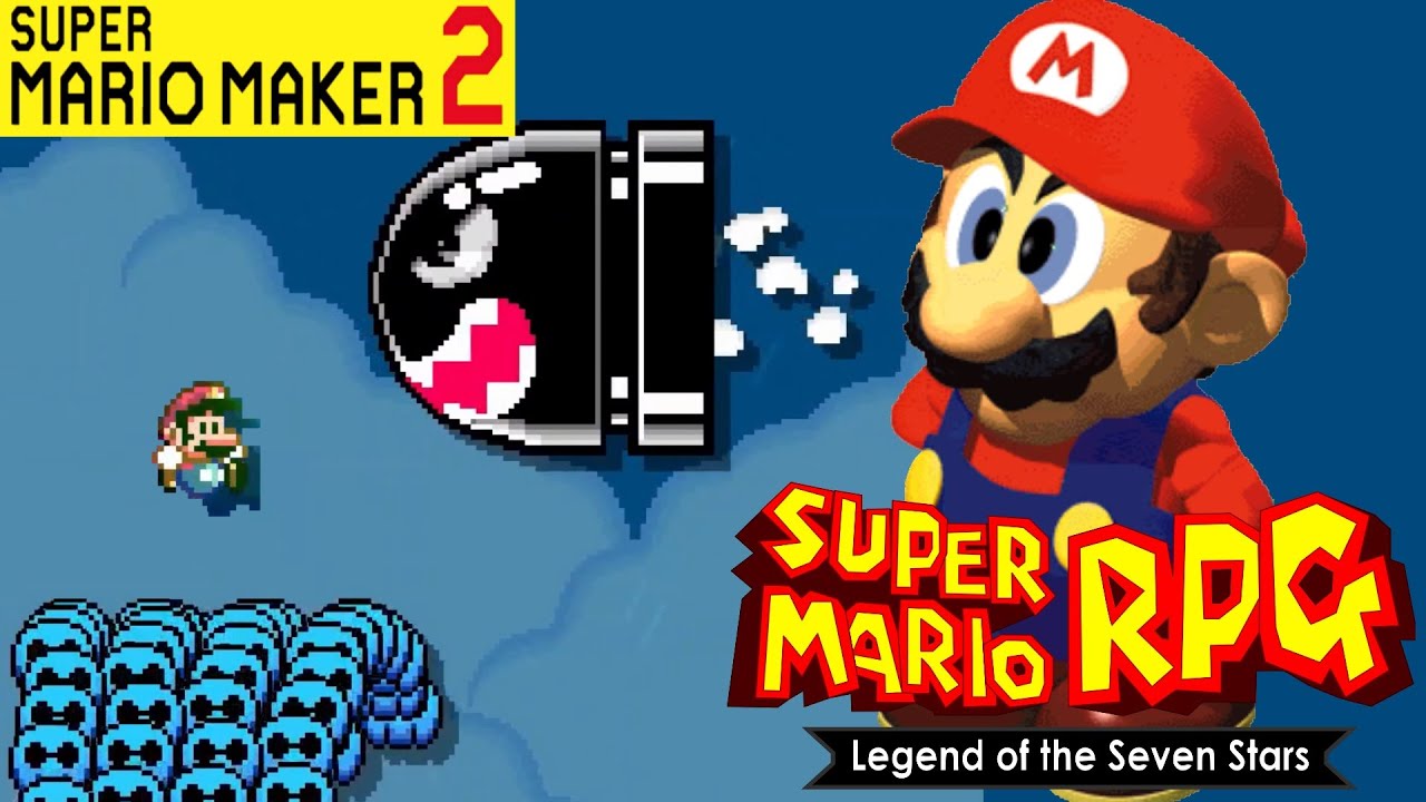 Super Mario Maker 2: Super Mario RPG: Midas River Showcase