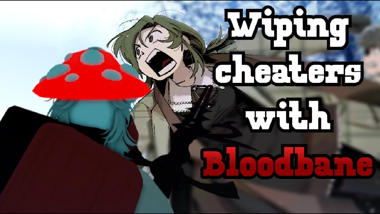 Using BLOODBANE to wipe cheaters in depths | Deepwoken