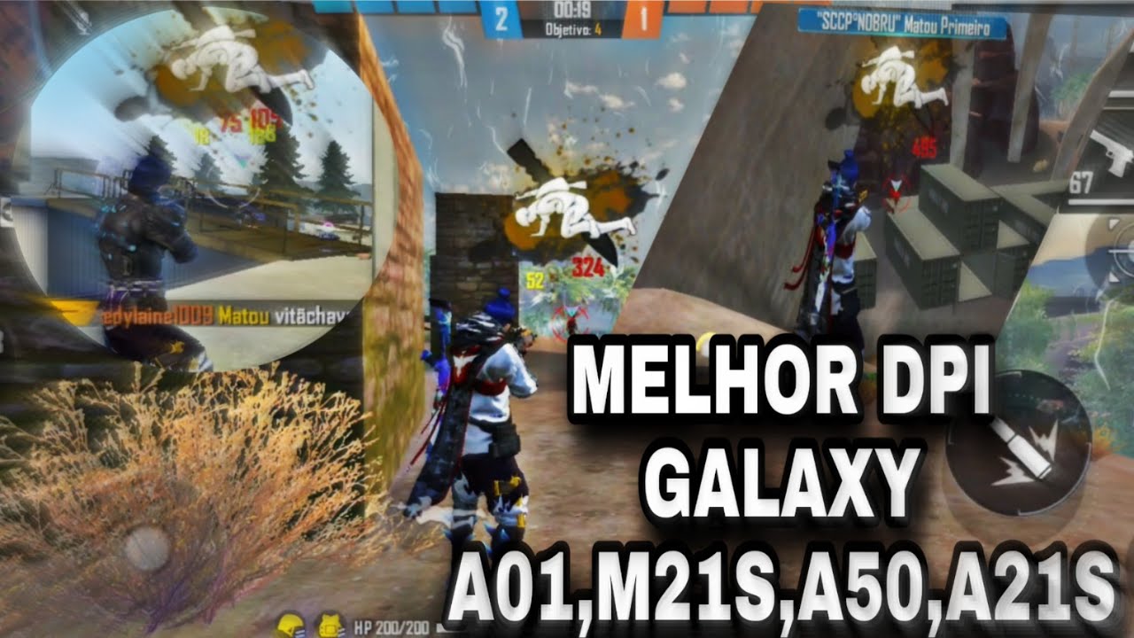 Galaxy A01,A50,A10S,A10,M31,A21S,M21,A71,A51- DPI 660  🔥🚀 FREE FIRE