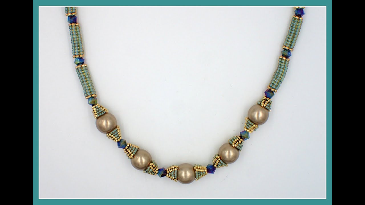 Herringbone Tube Beads (Tube-Tastic Necklace)