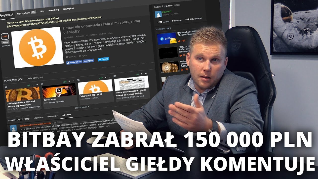 BitBay zablokował użytkownikowi konto i 150 000 zł - właściciel giełdy komentuje 