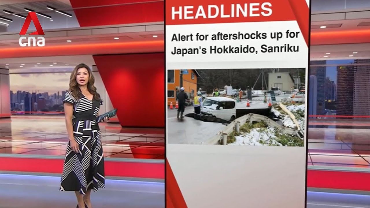 Japan warns of possible aftershocks after powerful late-night quake | East Asia Tonight (Dec 9)