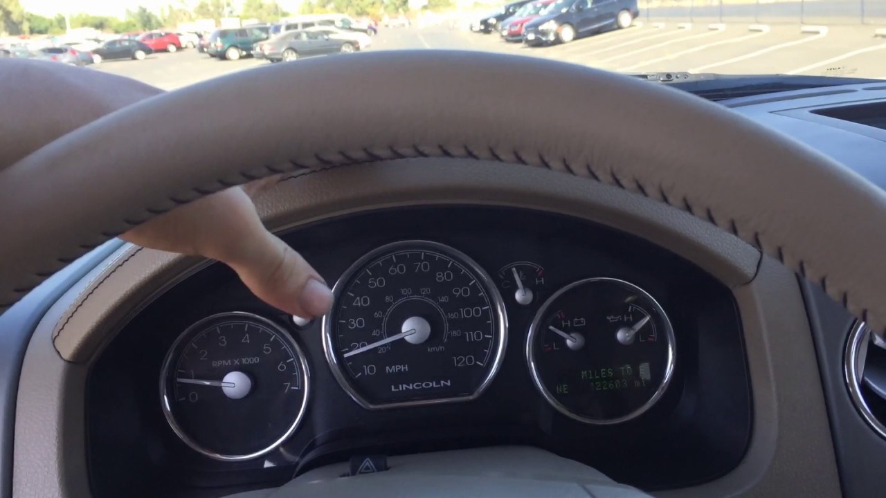 Test driving a Lincoln Mark LT