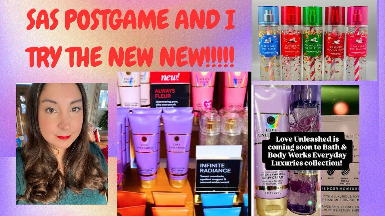 Bath and Body Works Winter Semi Annual Sale and NEW Everyday Luxuries! Love Unleashed, Always Fleur
