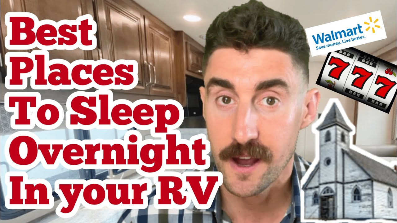 Best places to sleep overnight for FREE in your RV! Stealth Camping!