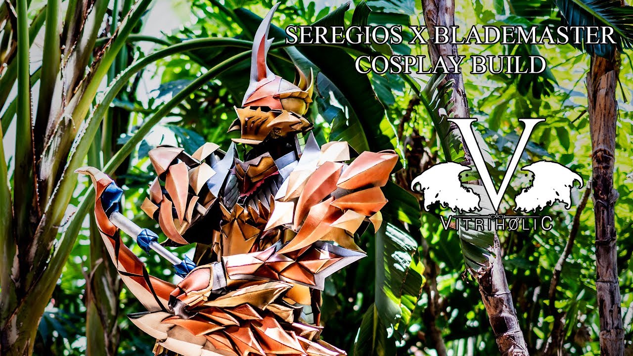 Building A Seregios X Blademaster Armor Cosplay!!