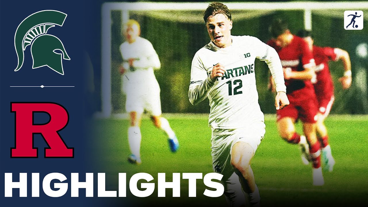 Michigan State vs Rutgers | NCAA College Soccer | Highlights - November 03, 2024