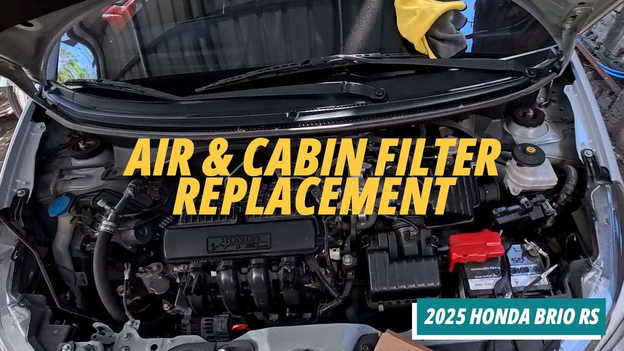 Honda Brio RS | Air & Cabin Filter Replacement