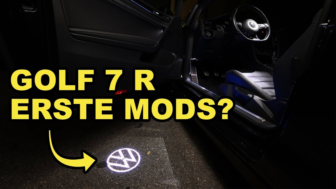 Erste Mods? Golf 7 R VFL Türprojektoren nachrüsten!