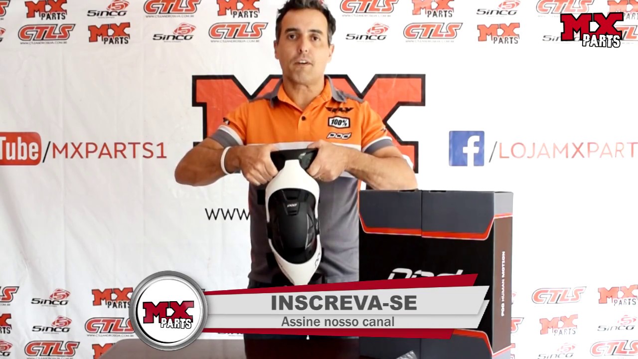 MX PARTS Apresenta - Joelheira Pod K4 Premium