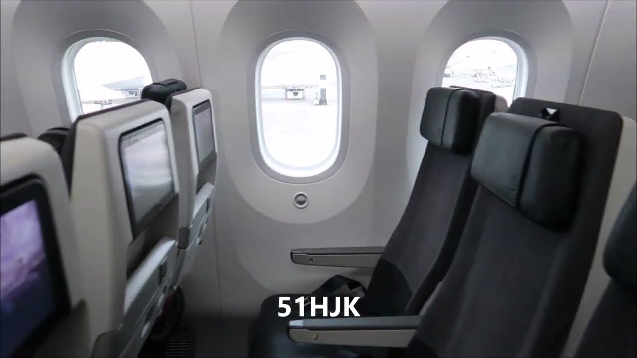 【業務用2024】JAL 国内線 B787-8 (E21) の窓割り