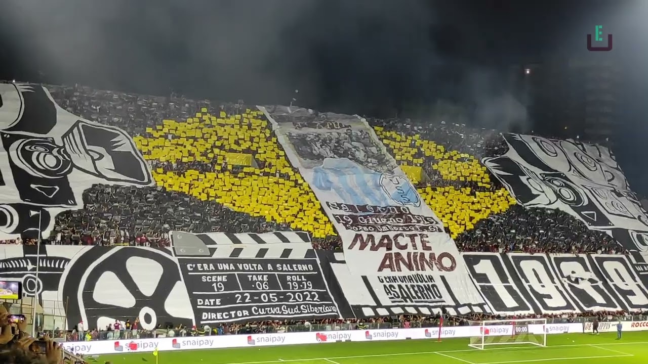 Scenografia Salernitana: C'era una volta a Salerno - Curva Sud Siberiano (22/05/2022)