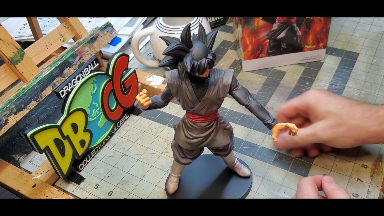 Unboxing Dragonball Legends Goku Black Figure!