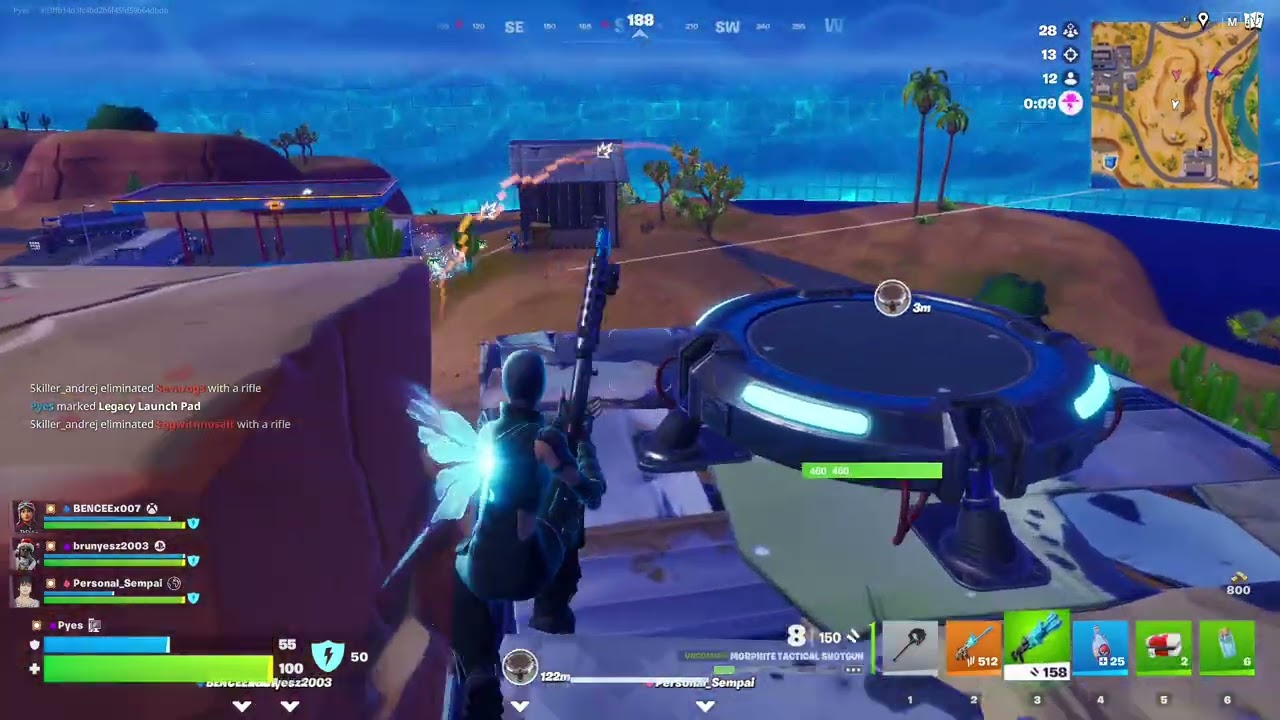 Sweaty Reload Squad (Caper)