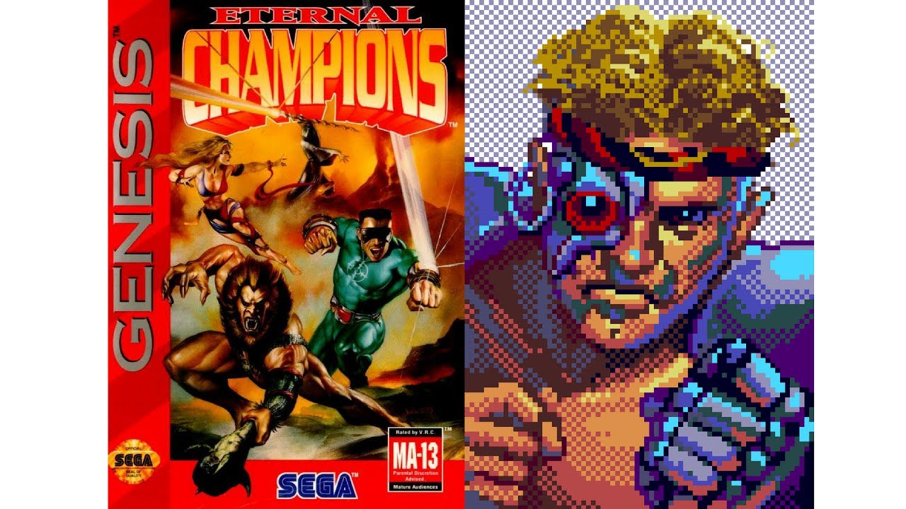 Eternal Champions (Sega Genesis) - Rax Playthrough
