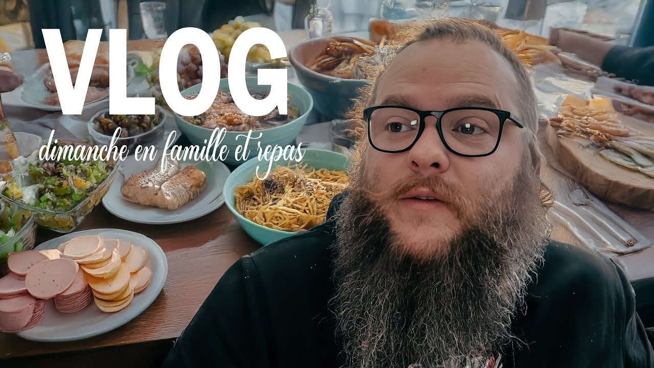 ☀ 1814 - DIMANCHE EN FAMILLE & REPAS [VLOG FAMILLE NOMBREUSE]
