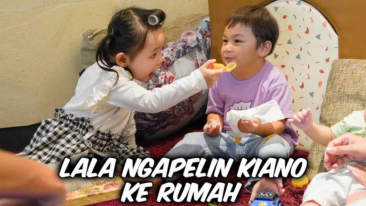 KIANO DIAPELIN LALA KE RUMAH .. TERNYATA SENDAL KIANO YANG SEBELAH KETINGGALAN DI BANDUNG ‼️